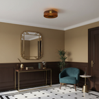 Amber Razia Ceiling Light