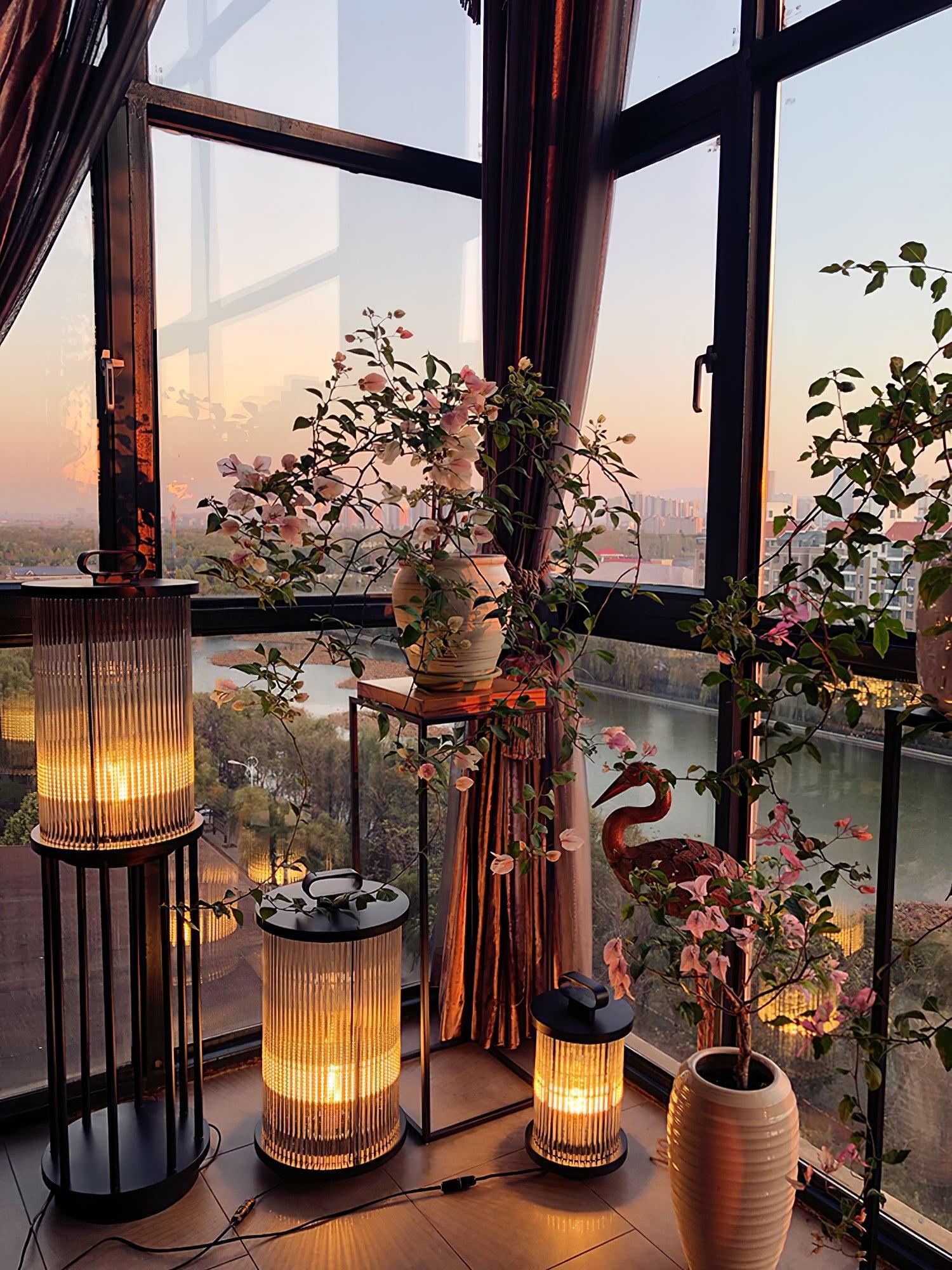 Fjord Orb Garden Lantern Light