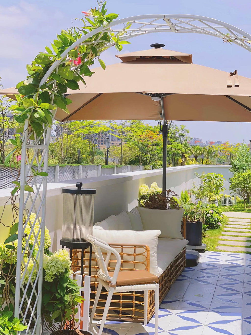Nordic Column Outdoor Lantern