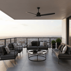 Elegant Woodgrain Modern Ceiling Fan Light