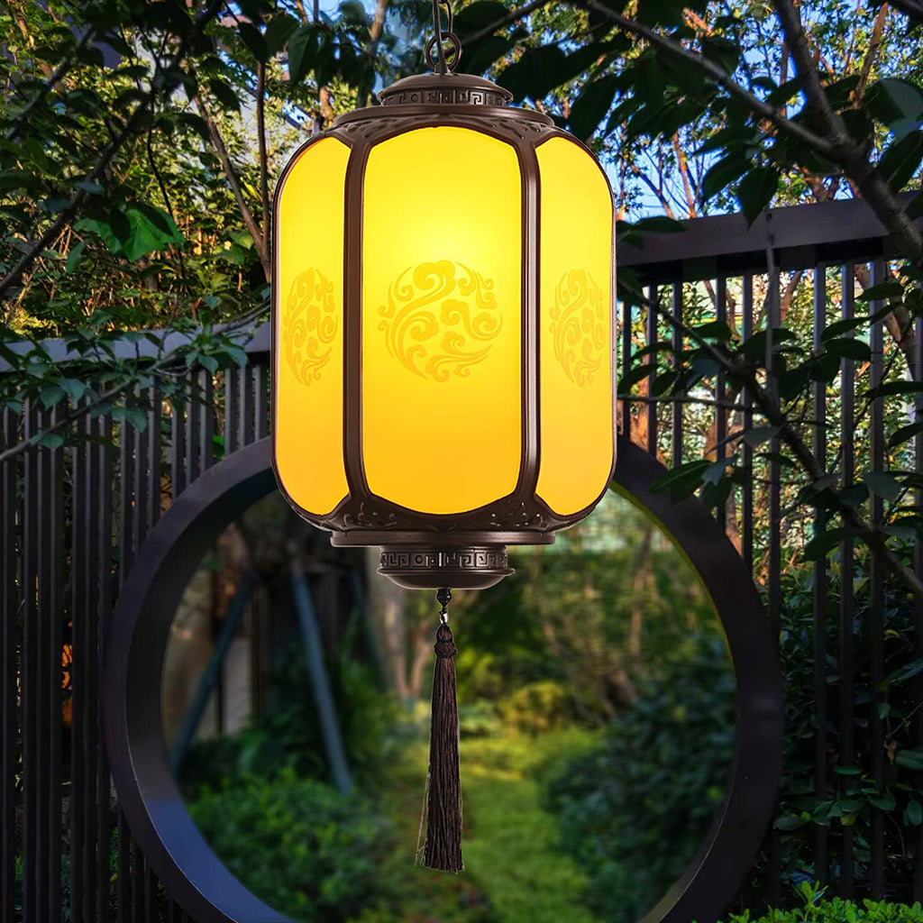 Nocturne Sepia Lantern Pendant