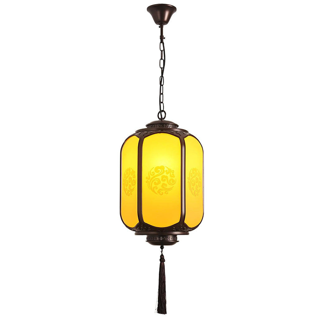 Nocturne Sepia Lantern Pendant