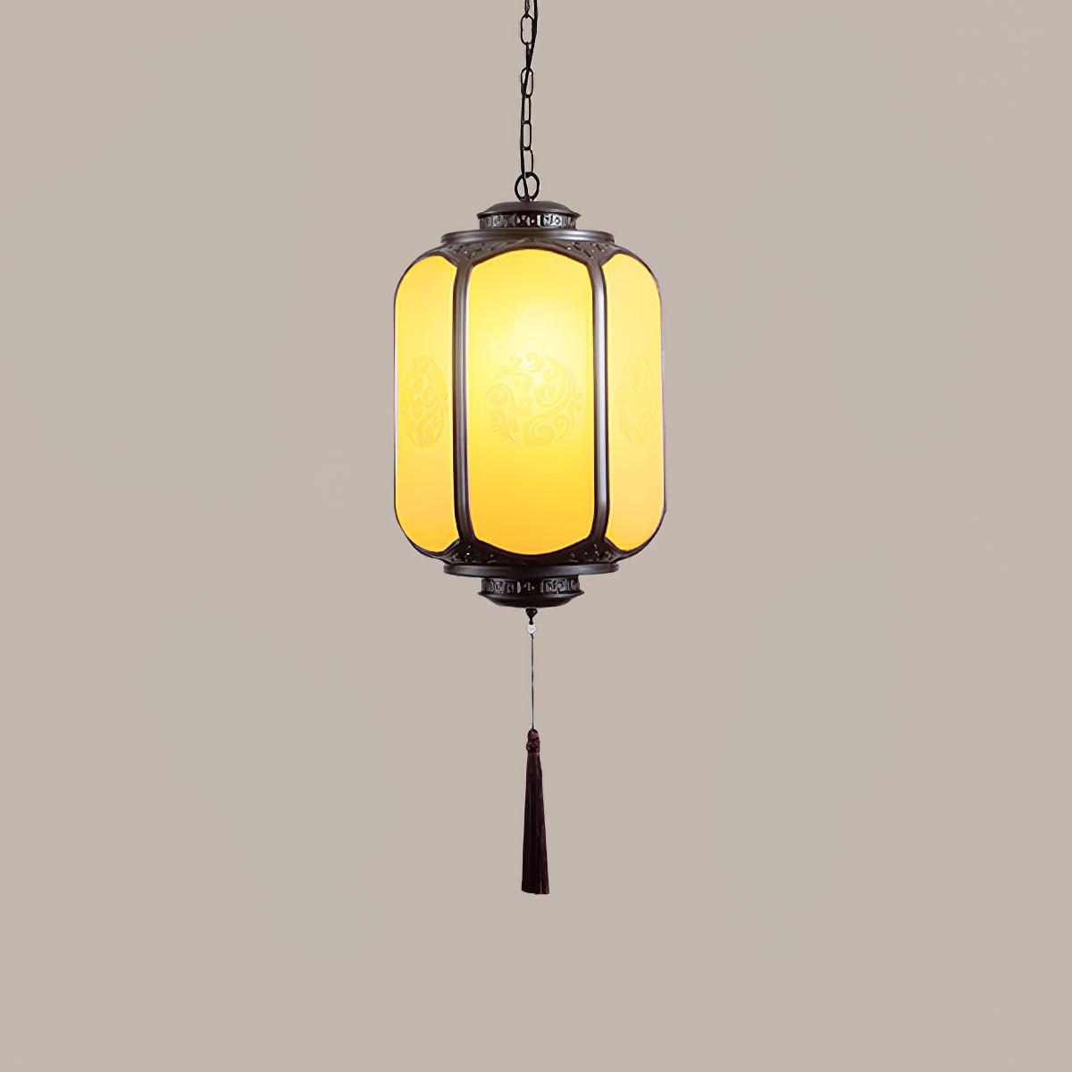Nocturne Sepia Lantern Pendant
