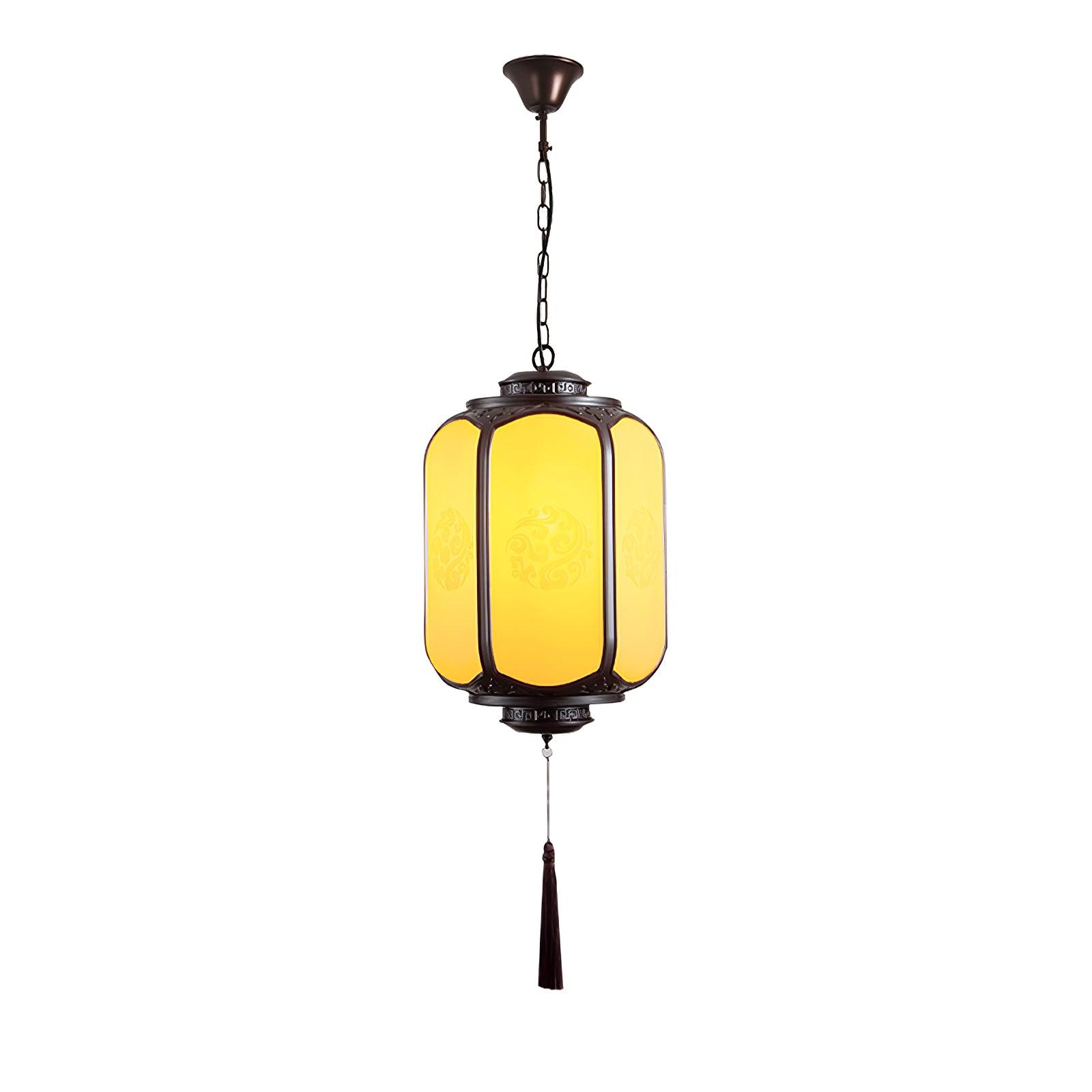 Nocturne Sepia Lantern Pendant