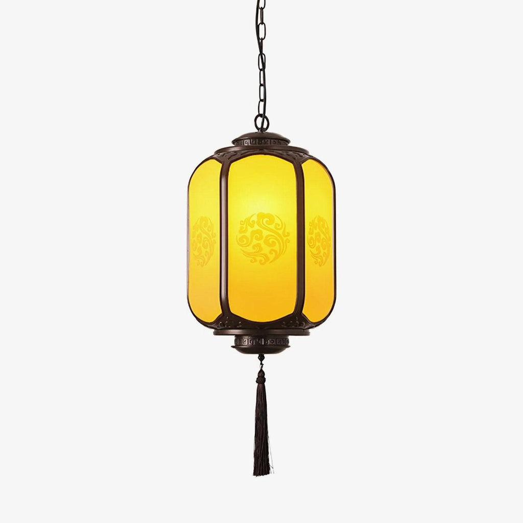 Nocturne Sepia Lantern Pendant