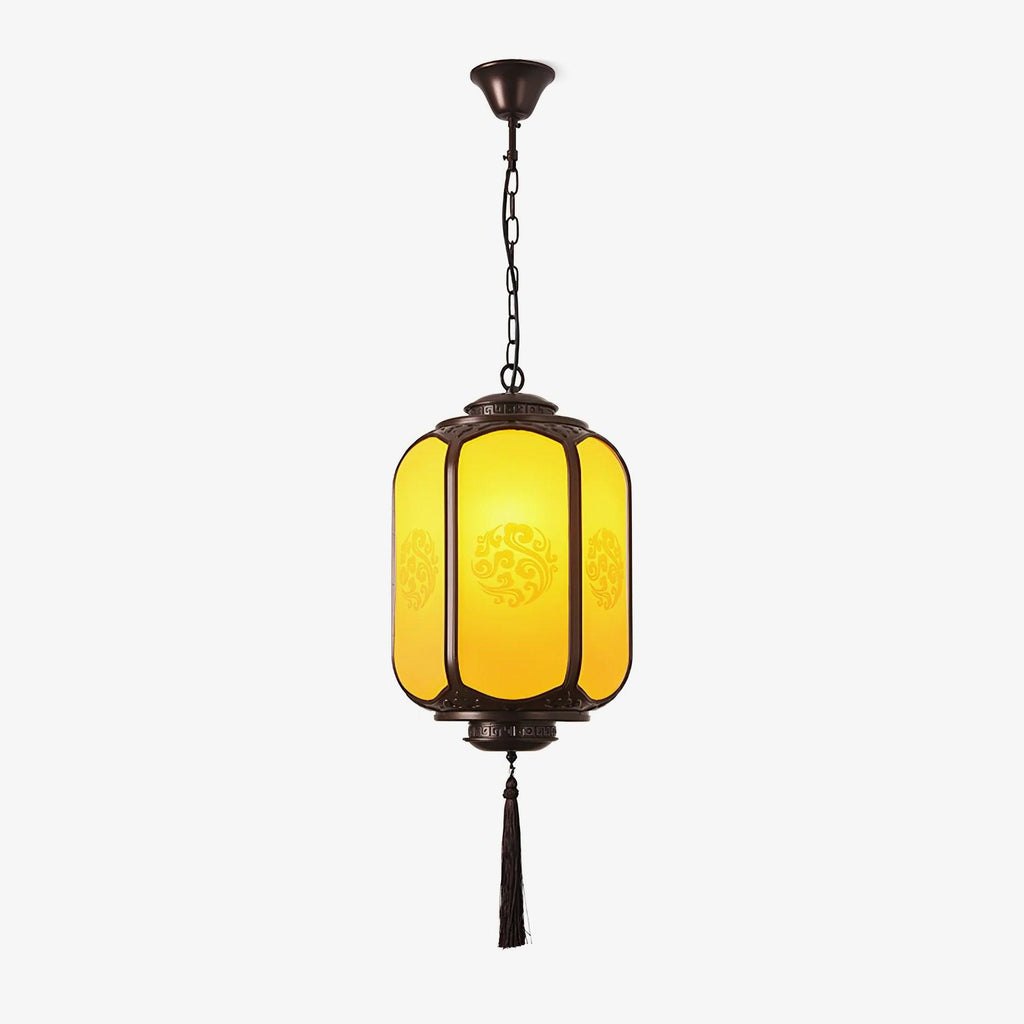 Nocturne Sepia Lantern Pendant