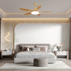 Sophisticated Keltis Wood Blade Fan Light