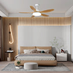 Sophisticated Keltis Wood Blade Fan Light