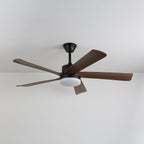 Auralin Contemporary Artisan Ceiling Fan Light