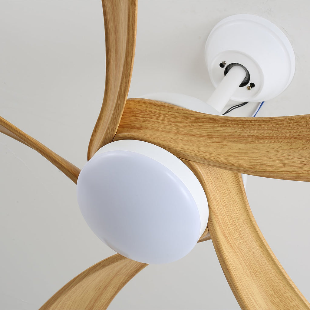 Avenli Minimal Wood Halo Ceiling Light