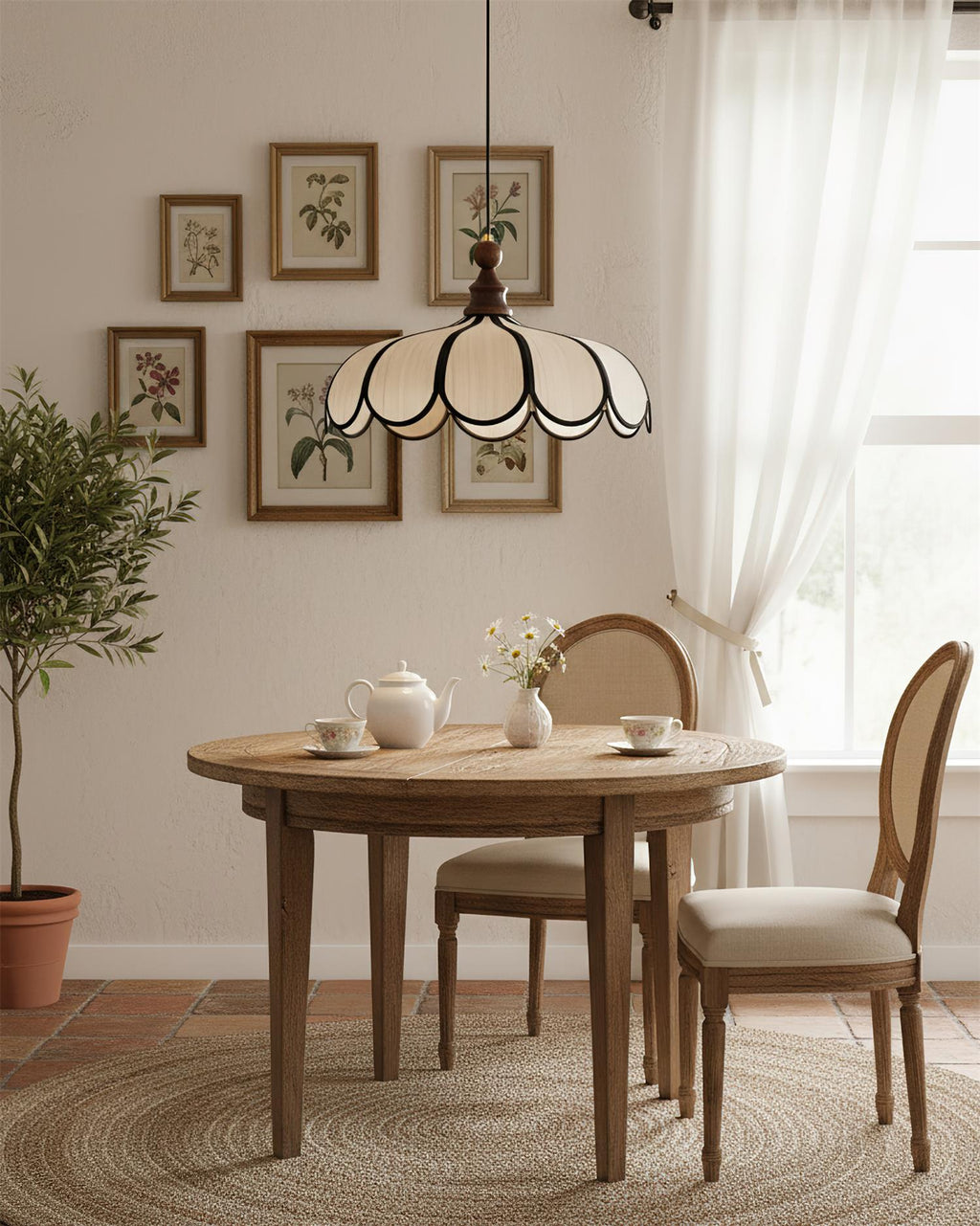 Bellerin Abaca Pendant Light