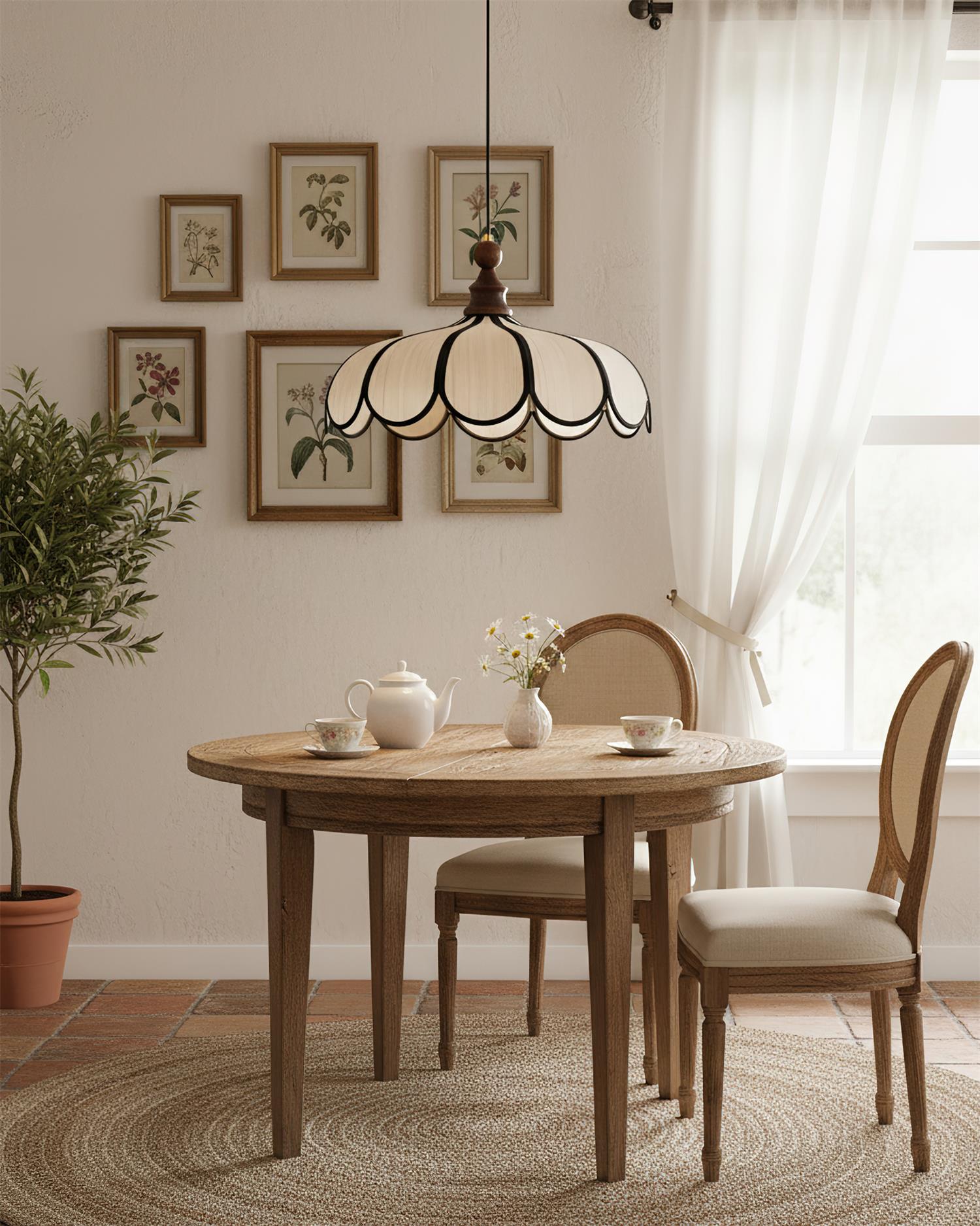 Bellerin Abaca Pendant Light