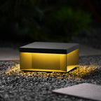 Obsidian Box Post Light