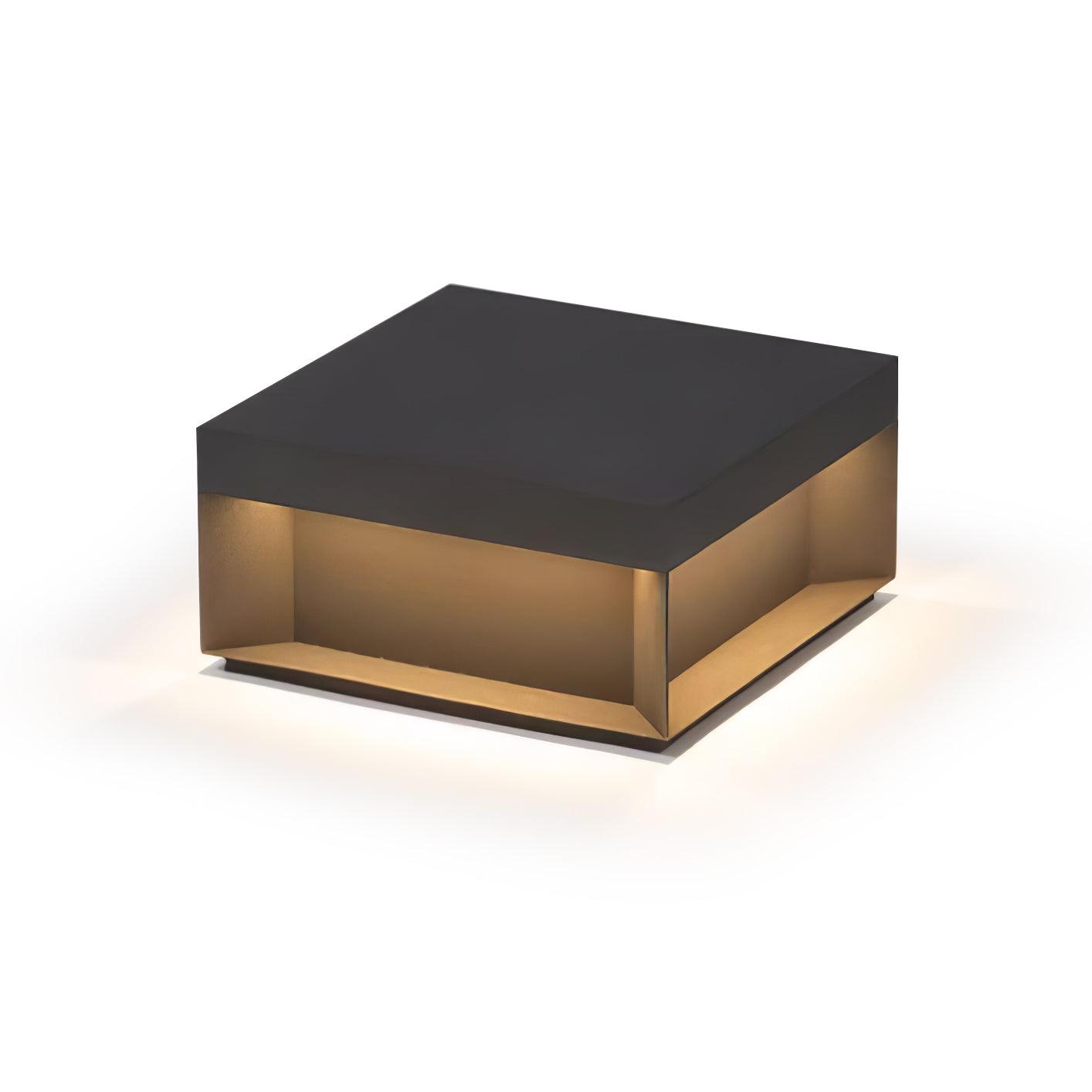 Obsidian Box Post Light