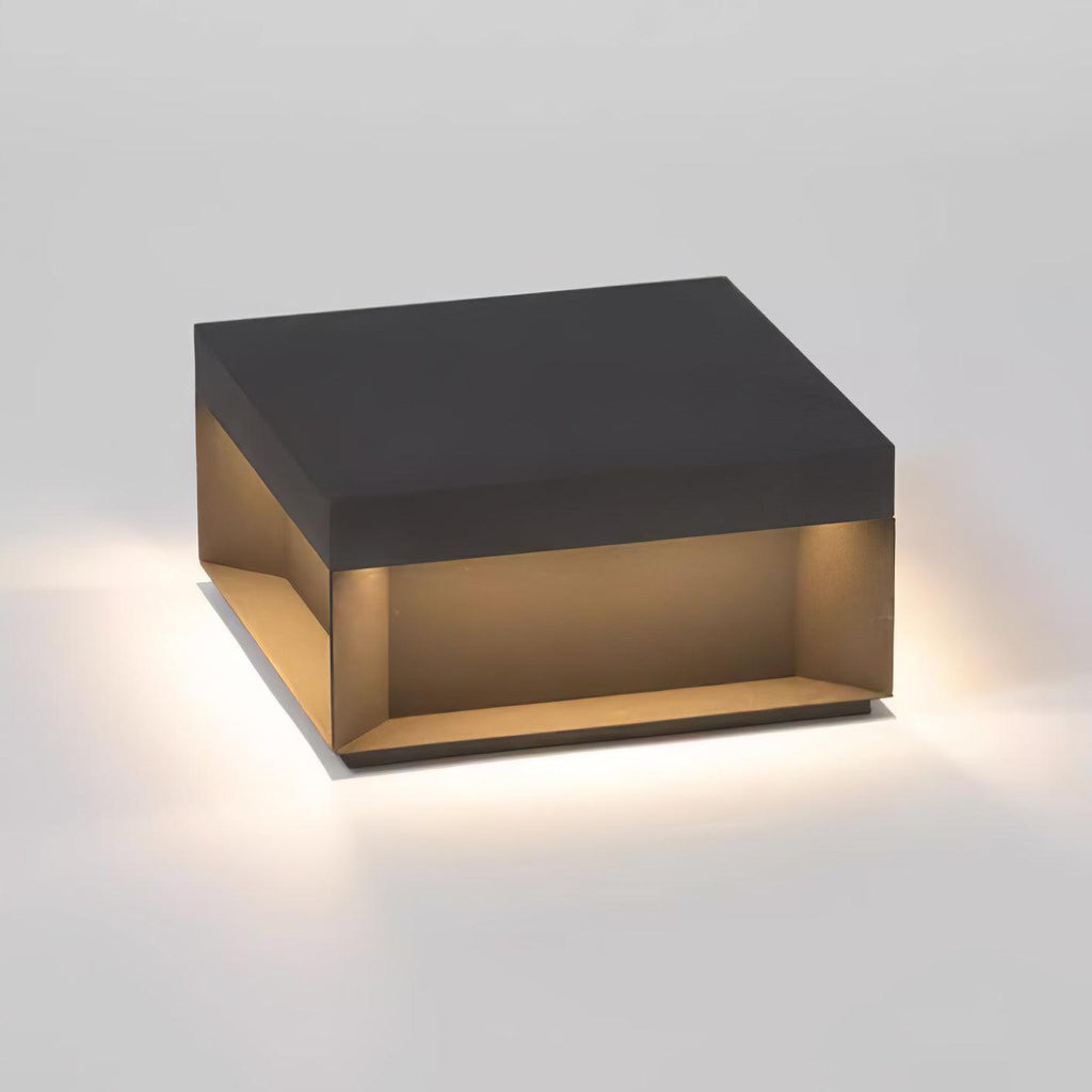 Obsidian Box Post Light