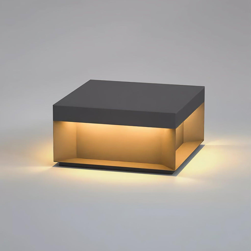 Obsidian Box Post Light