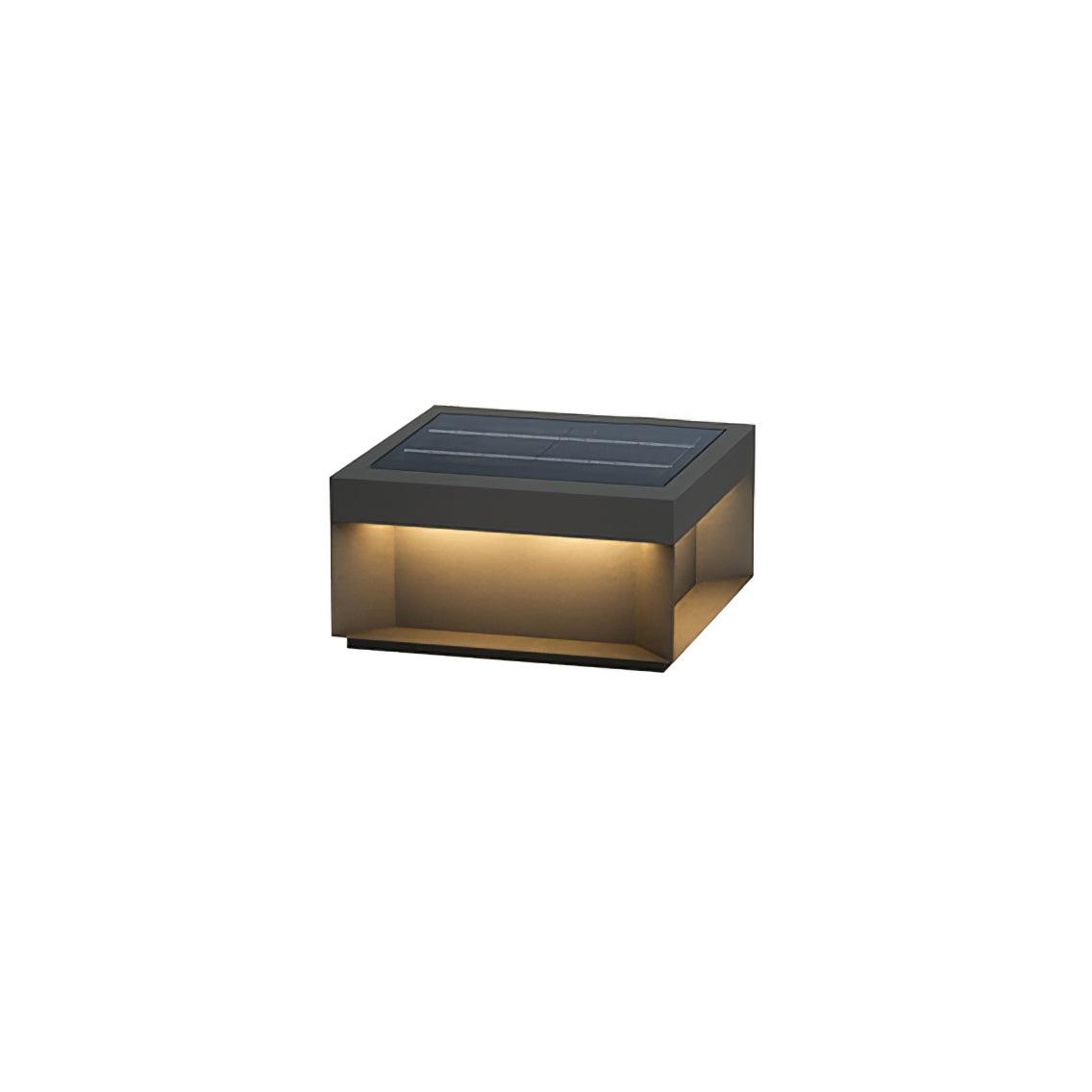 Obsidian Box Post Light
