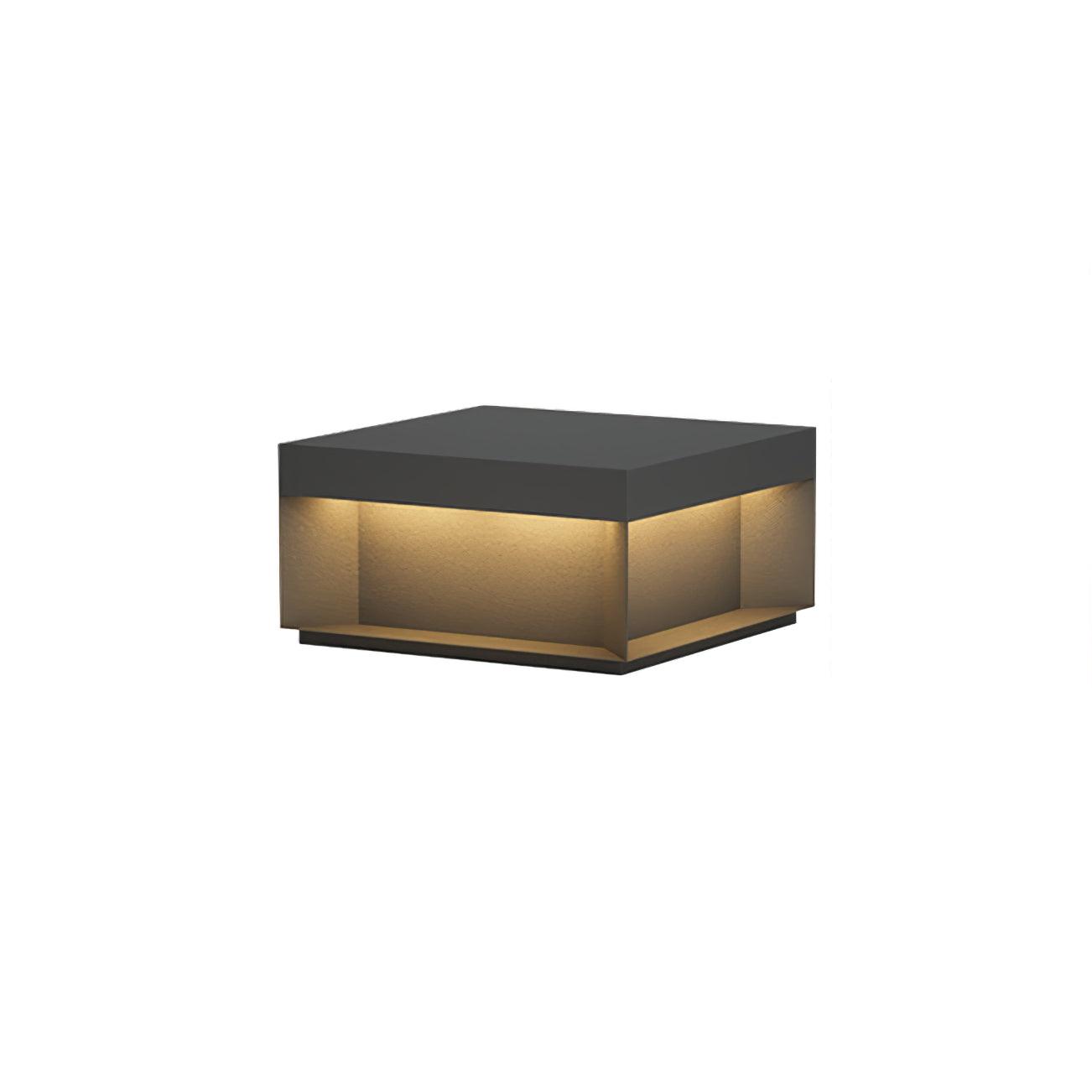 Obsidian Box Post Light