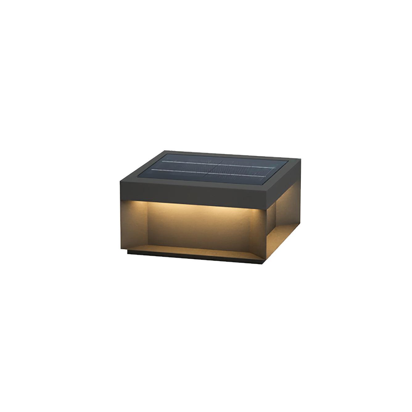 Obsidian Box Post Light