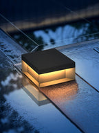 Obsidian Box Post Light