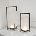 Twilight Sculpted Lantern Lamp