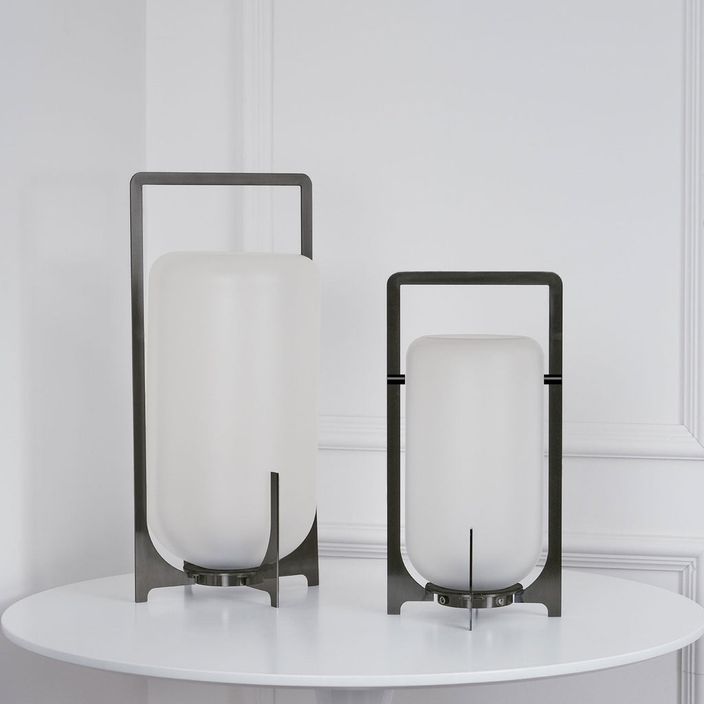 Twilight Sculpted Lantern Lamp