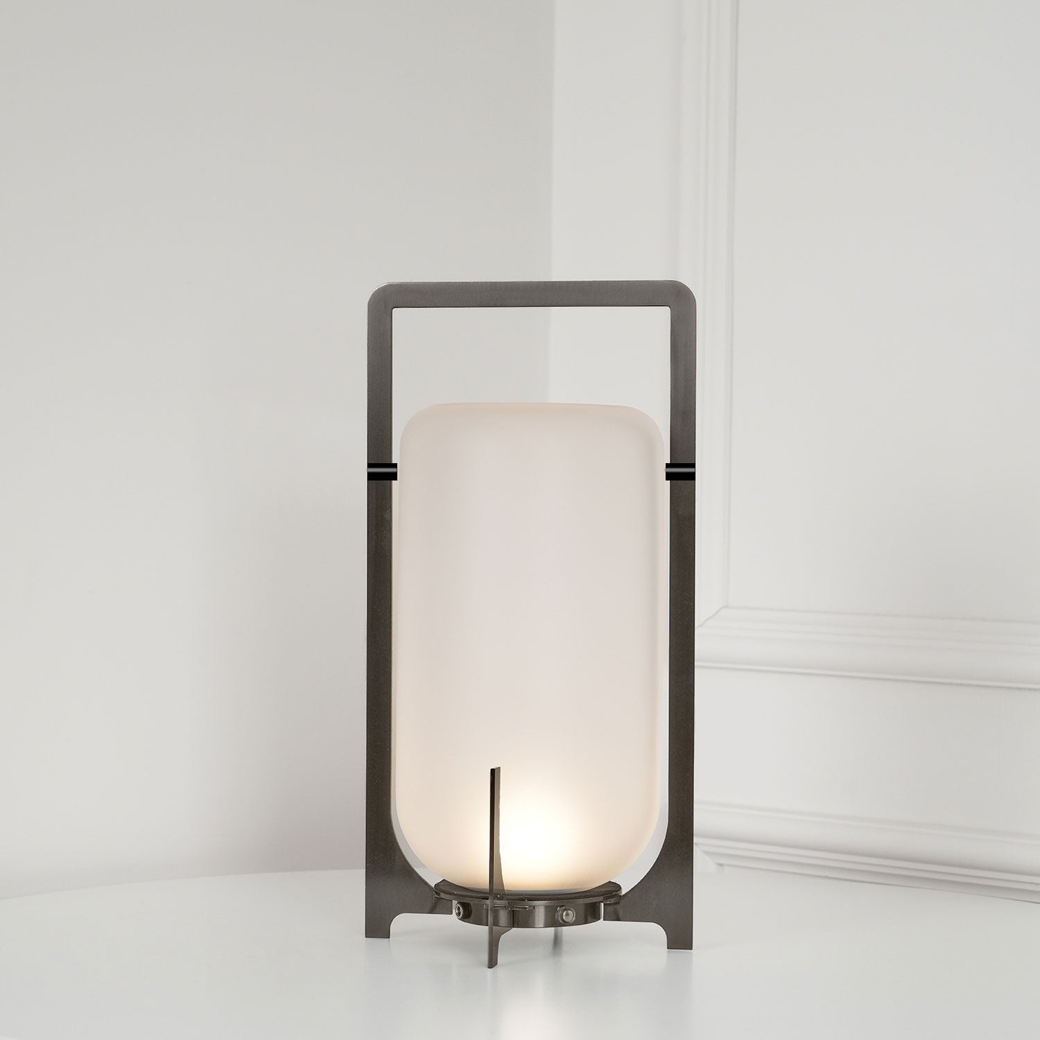 Twilight Sculpted Lantern Lamp