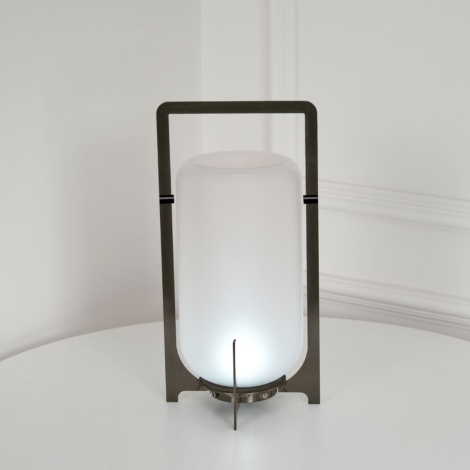 Twilight Sculpted Lantern Lamp