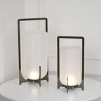 Twilight Sculpted Lantern Lamp