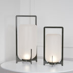 Twilight Sculpted Lantern Lamp