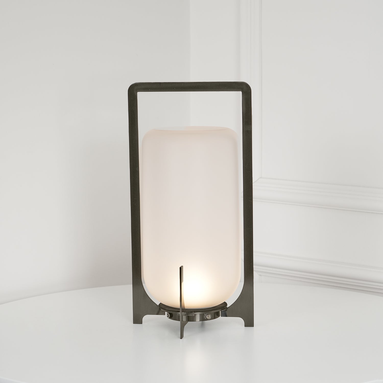 Twilight Sculpted Lantern Lamp