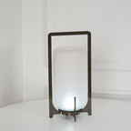Twilight Sculpted Lantern Lamp