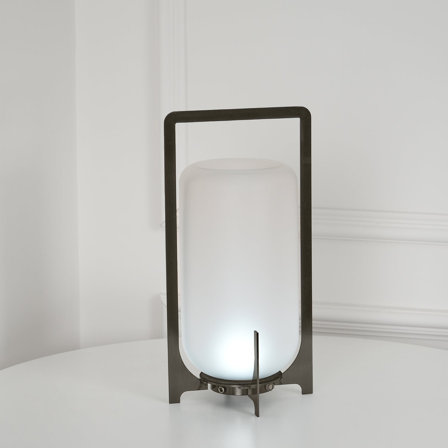 Twilight Sculpted Lantern Lamp