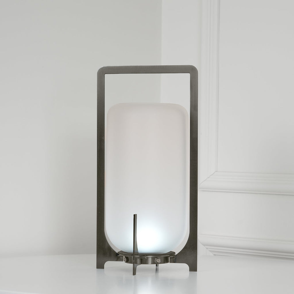 Twilight Sculpted Lantern Lamp
