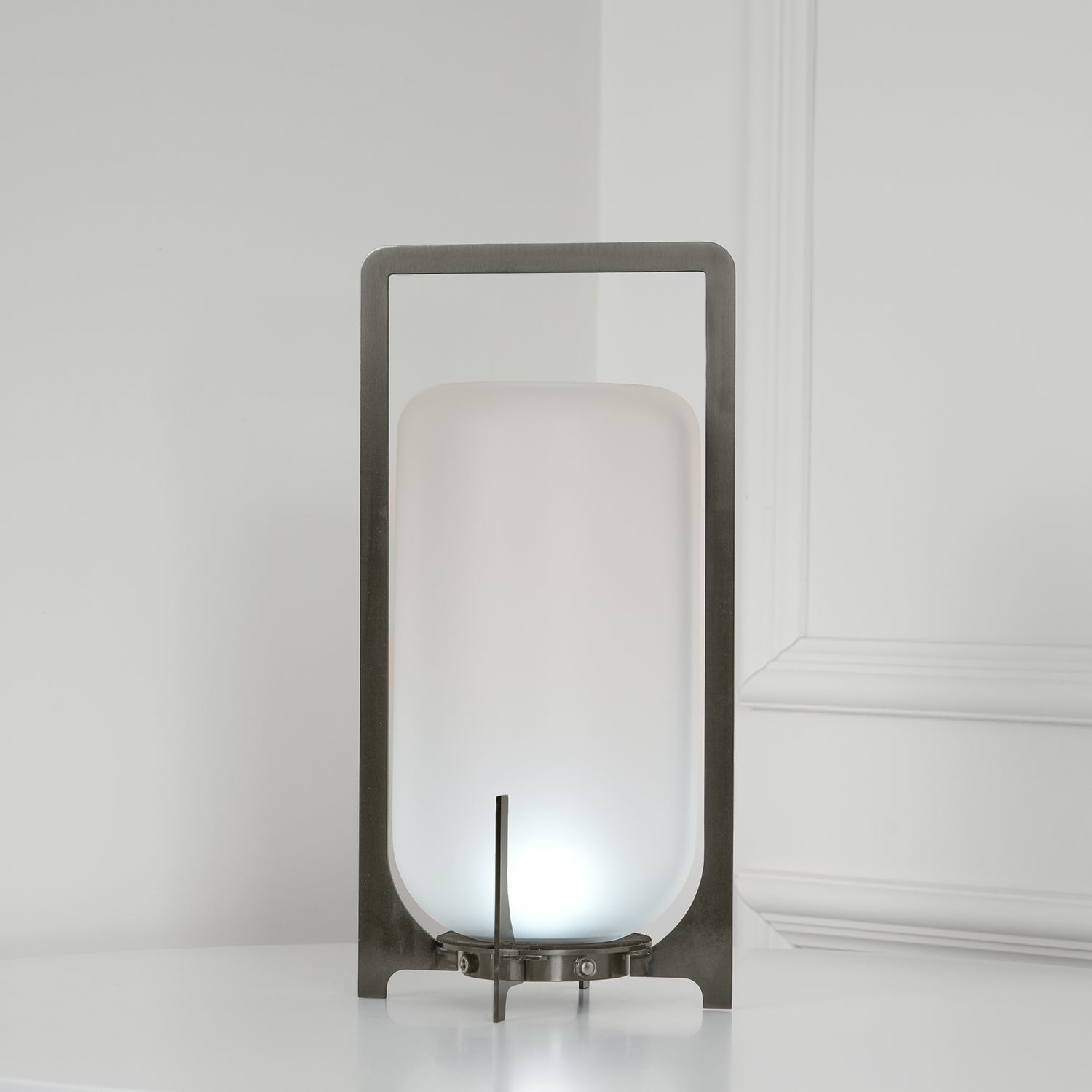 Twilight Sculpted Lantern Lamp