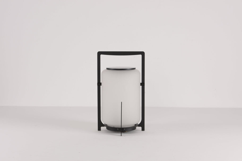 Twilight Sculpted Solar Lantern Lamp