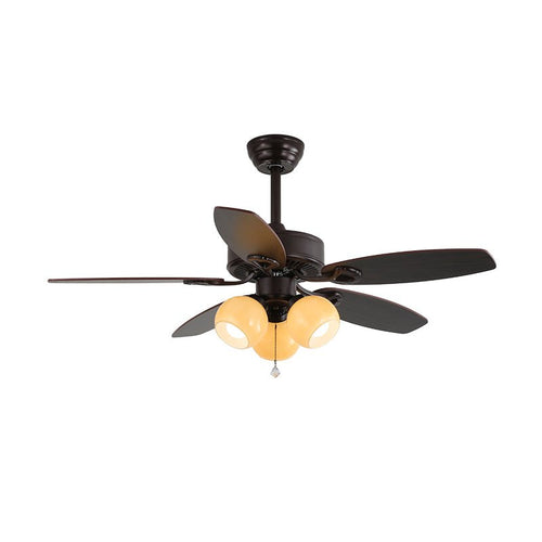Blossom Breeze Vintage Floral Ceiling Fan Light