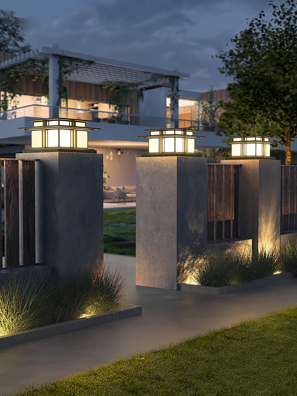 Boilyn Mono Solar Pillar Light
