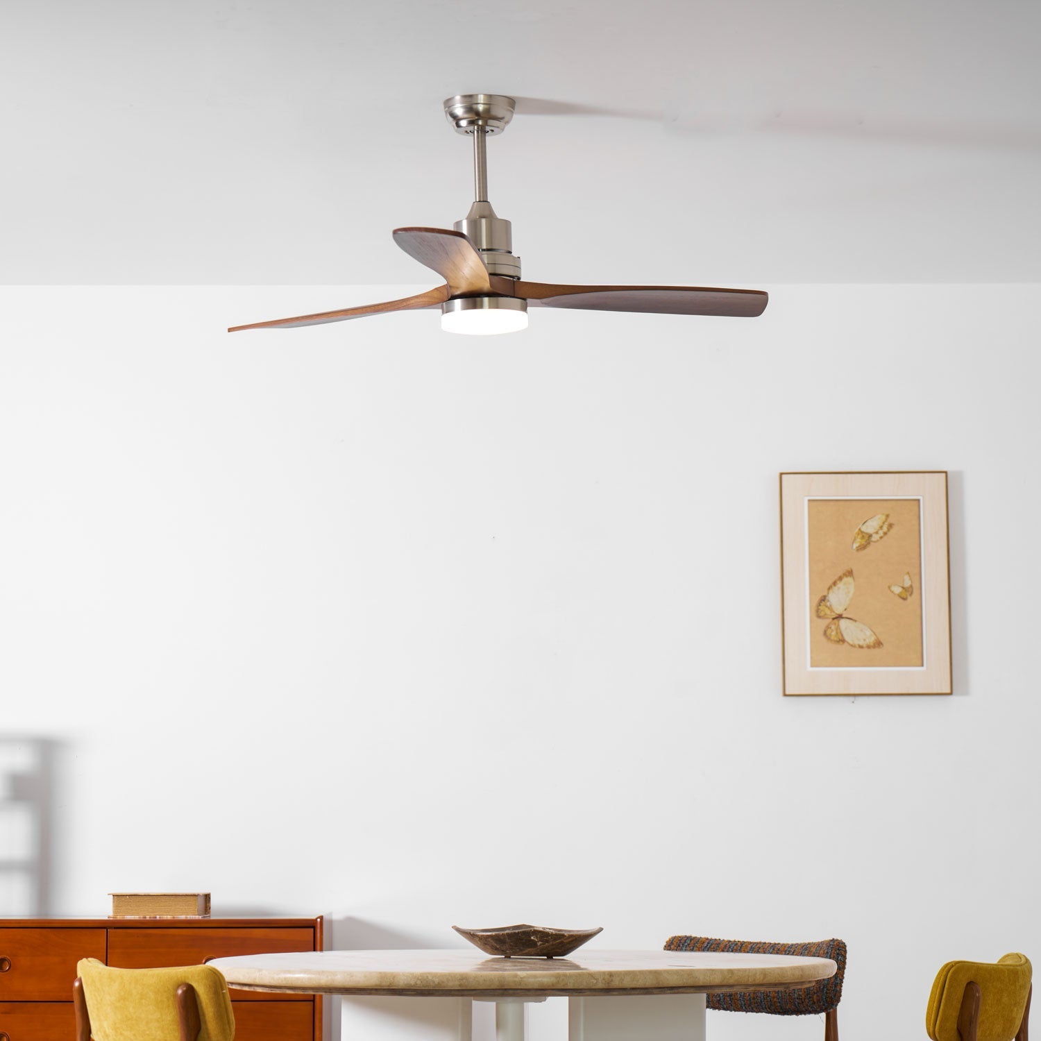 Breeze Master Artisan Wood Flow Ceiling Light