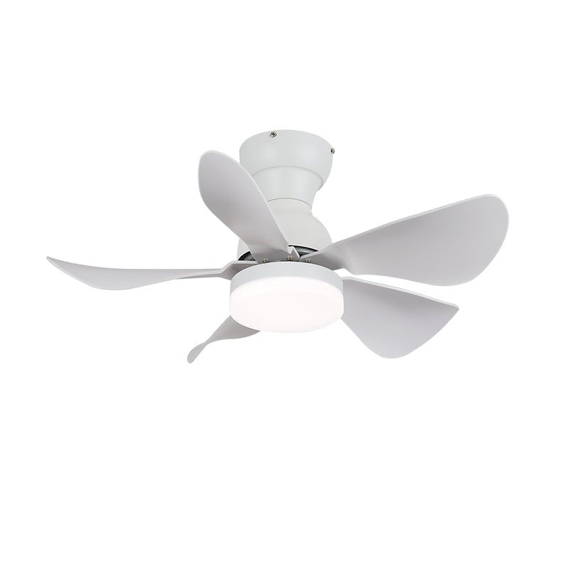Arilia Modern Walnut Blade Flush Fan Light