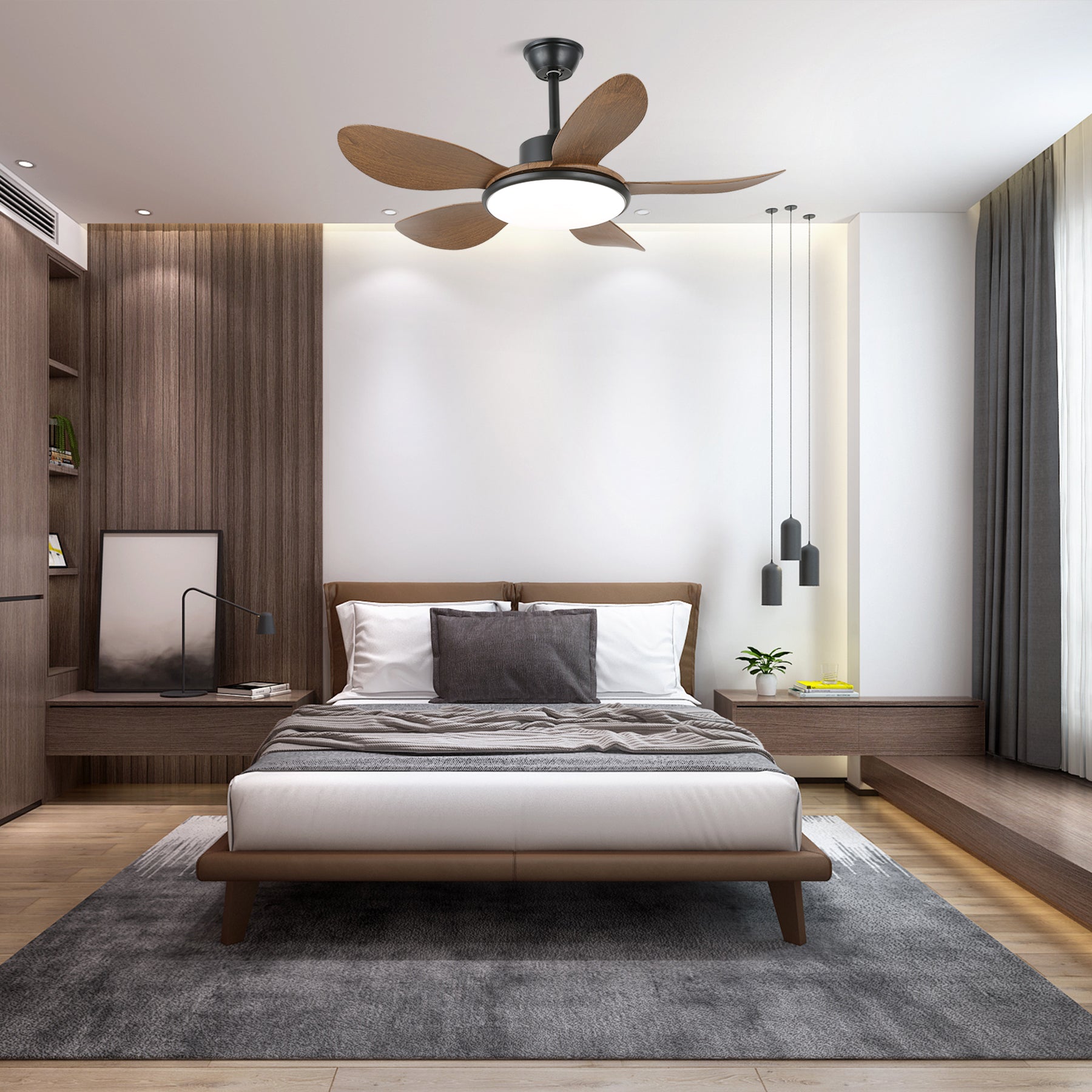 Brinley Artisan Blade Luxe Ceiling Light