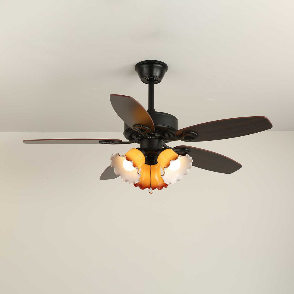 Calantha Bloom Sculptural Glass Ceiling Light