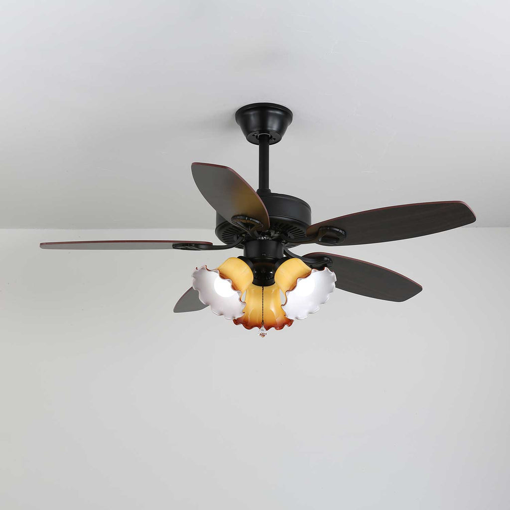 Calantha Bloom Sculptural Glass Ceiling Light
