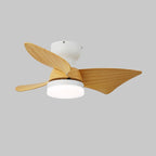 Calix Walnut Woodgrain Ceiling Fan Light