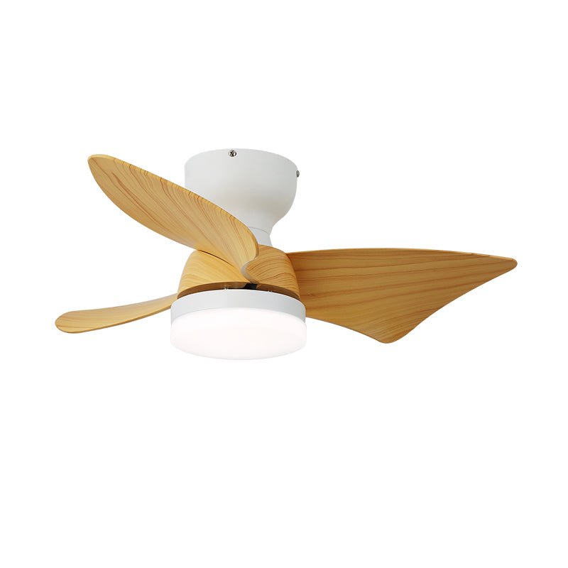 Calix Walnut Woodgrain Ceiling Fan Light
