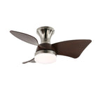 Calix Walnut Woodgrain Ceiling Fan Light