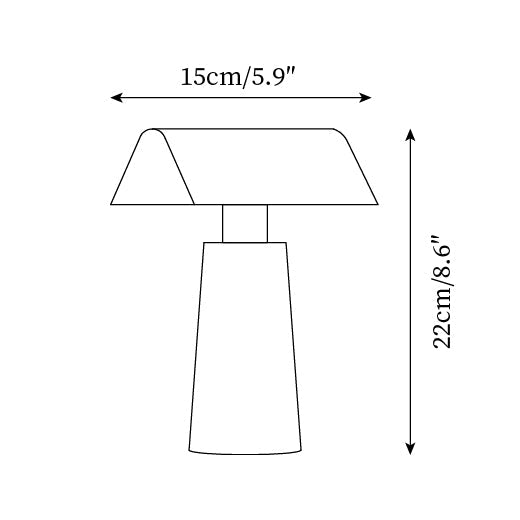 Caret Cordless Table Lamp