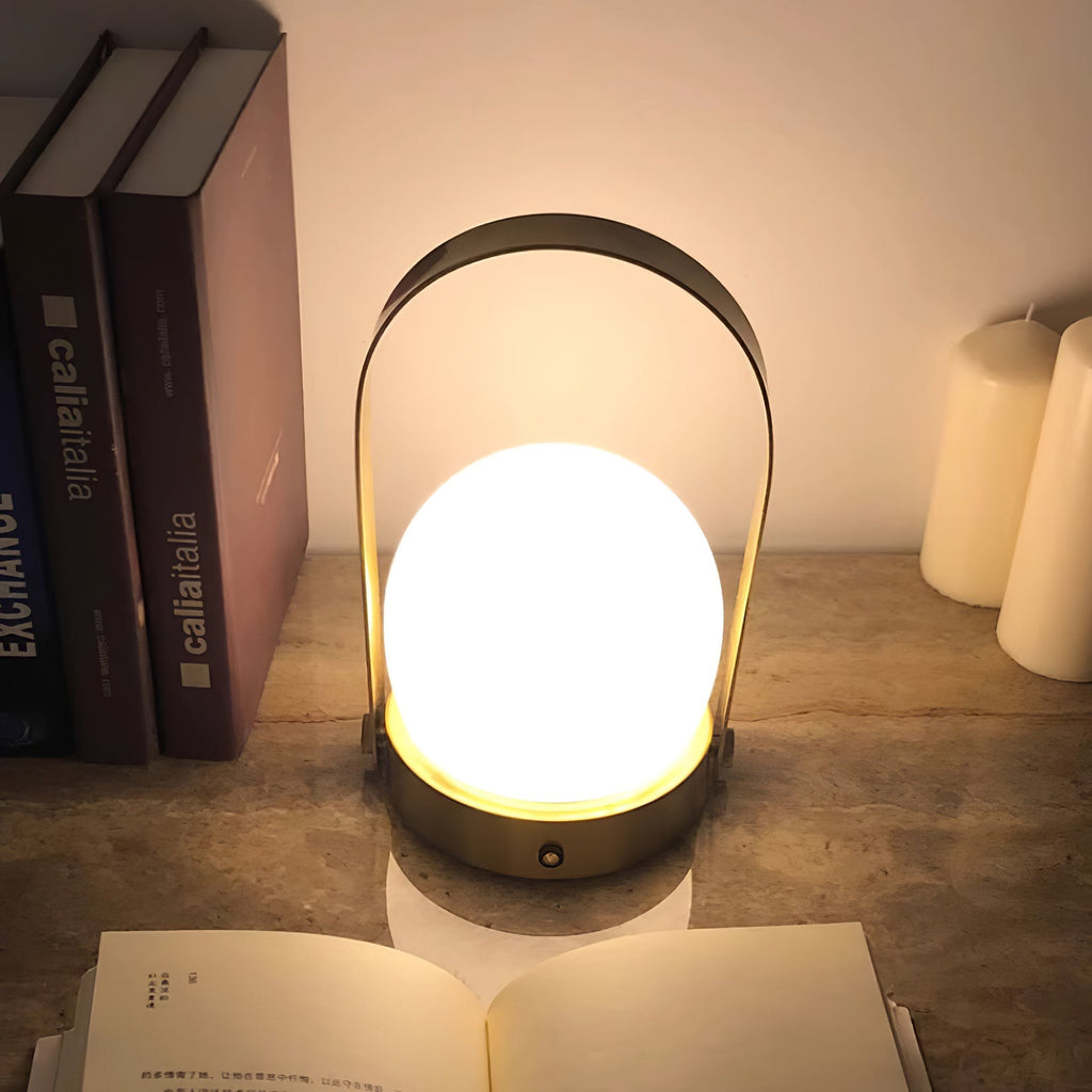 Arc Sculpted Table Lamp