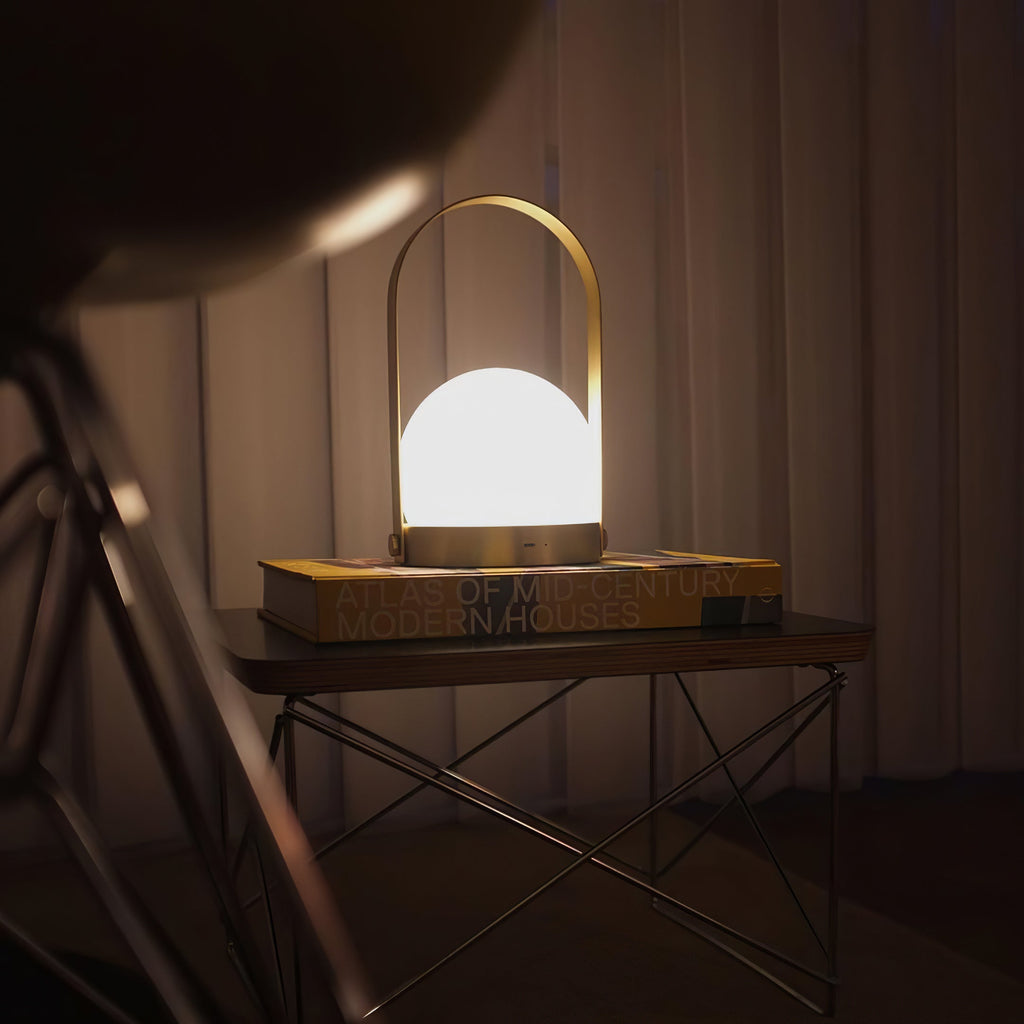 Arc Sculpted Table Lamp