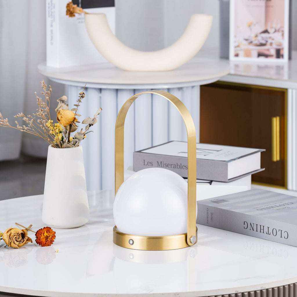 Arc Sculpted Table Lamp